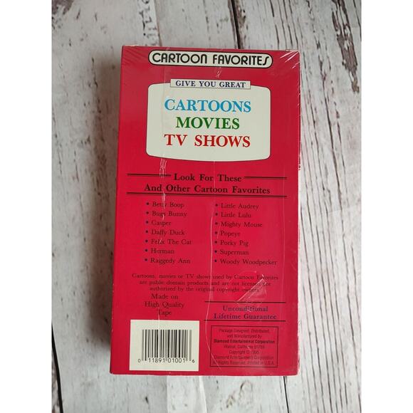 Casper Friendly Ghost VHS Tape Cartoon Favorites - There's Good Boos -NEW Sealed - Picture 5 of 7